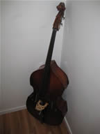 German 3/4 Bass carved Conrad Gotz  from the 50's or 60's  