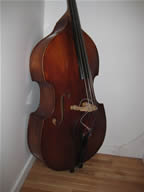 German 3/4 Bass carved Conrad Gotz  from the 50's or 60's  