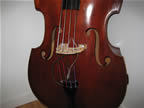 German 3/4 Bass carved Conrad Gotz  from the 50's or 60's  