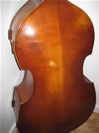 German 3/4 Bass carved Conrad Gotz  from the 50's or 60's  