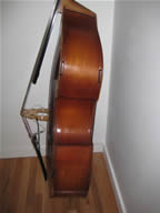 German 3/4 Bass carved Conrad Gotz  from the 50's or 60's  